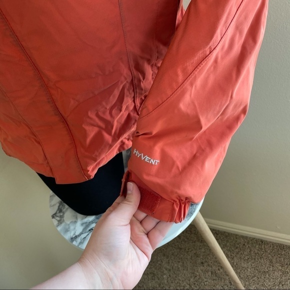 The north face hyvent Recco system orange coat M - Picture 5 of 9
